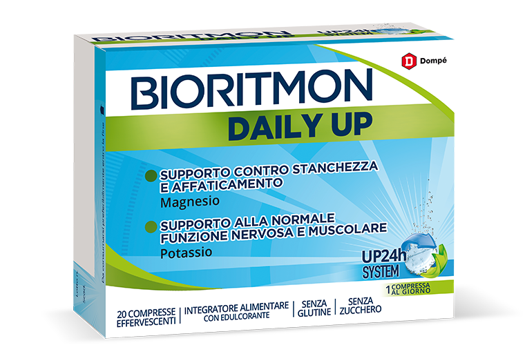 Bioritmon Daily Up, integratore alimentare magnesio e potassio