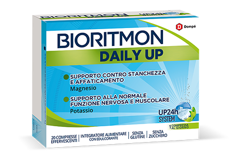 Bioritmon Daily Up, integratore magnesio e potassio