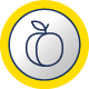 integratore gusto frutta pesca